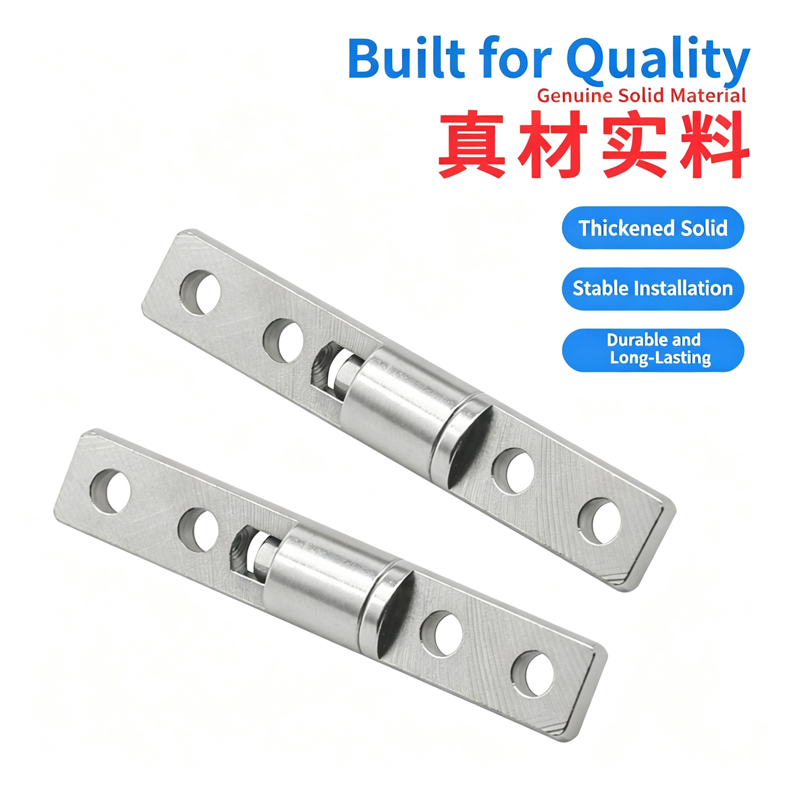 One-Piece Torque Butterfly Hinge – Constant-Torque Positioning Hinge, Polished Finish, Holds at Any Angle for Equipment and Instrument Covers - Image 28
