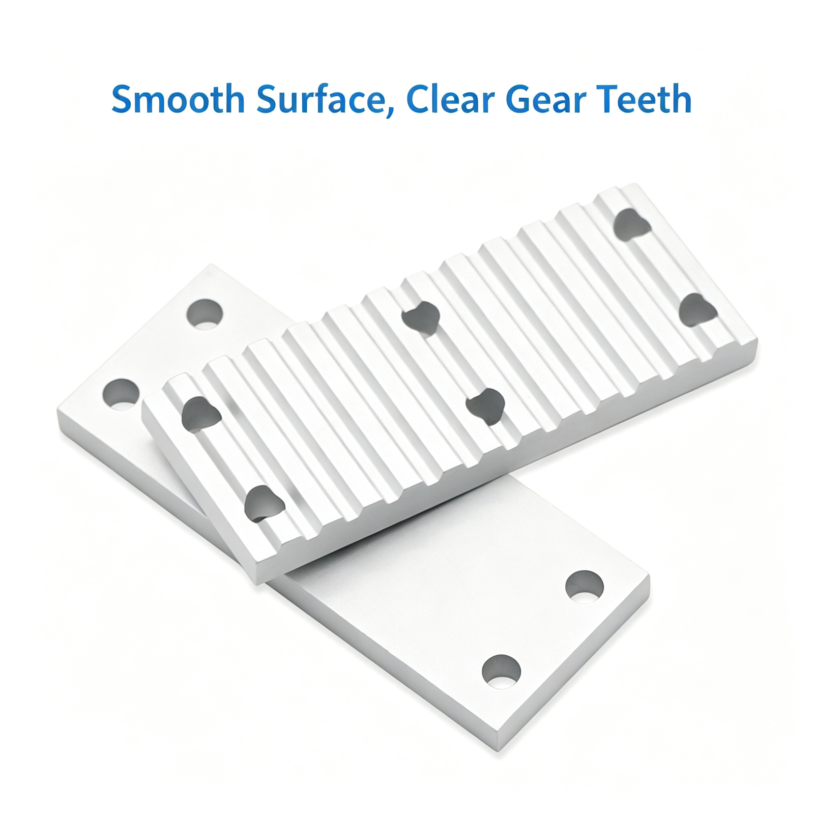 Aluminum Alloy Timing Belt Tooth Plate / Press Plate – Toothed Clamping Plate for Securing Timing Belts in Automation and Linear Motion Systems - Image 2